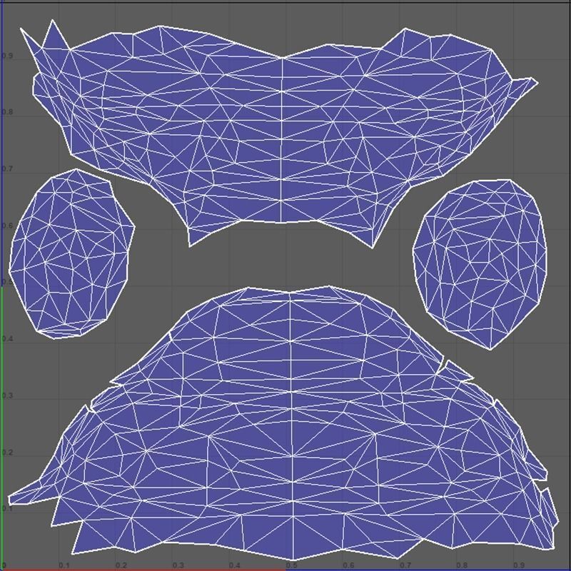 CannolisPistachio Low-poly 3D model_7