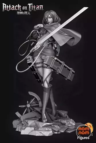 Mikasa Ackerman Stand Alone - Attack on Titan  3D print model