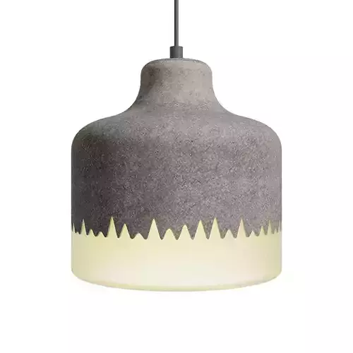 Vakkerlight Delia Cement Pendant Light 3D model