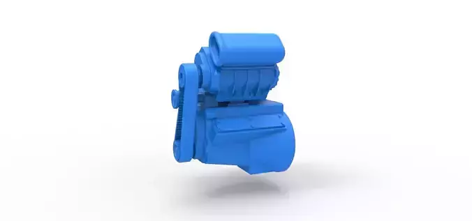 Engine for Hot rod Version 3 Scale 1 to 25