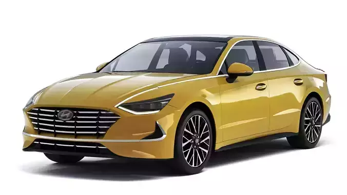 Hyundai Sonata 2020 3D model