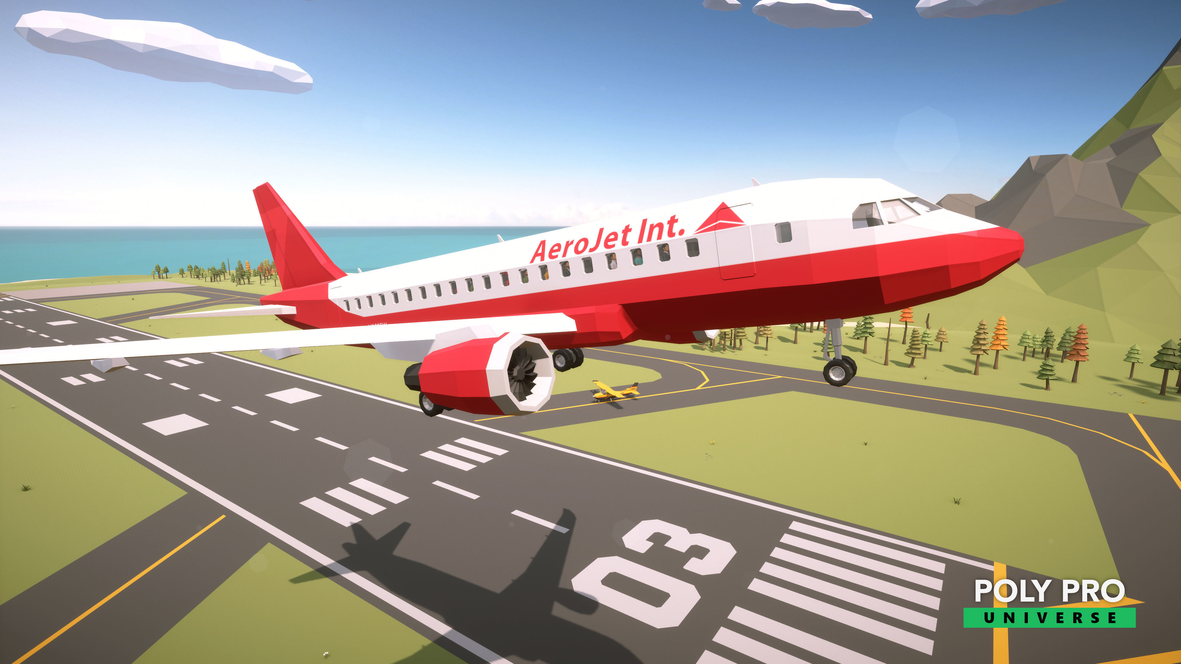 Poly Pro Universe - Low Poly City World Assets Low-poly 3D model_54