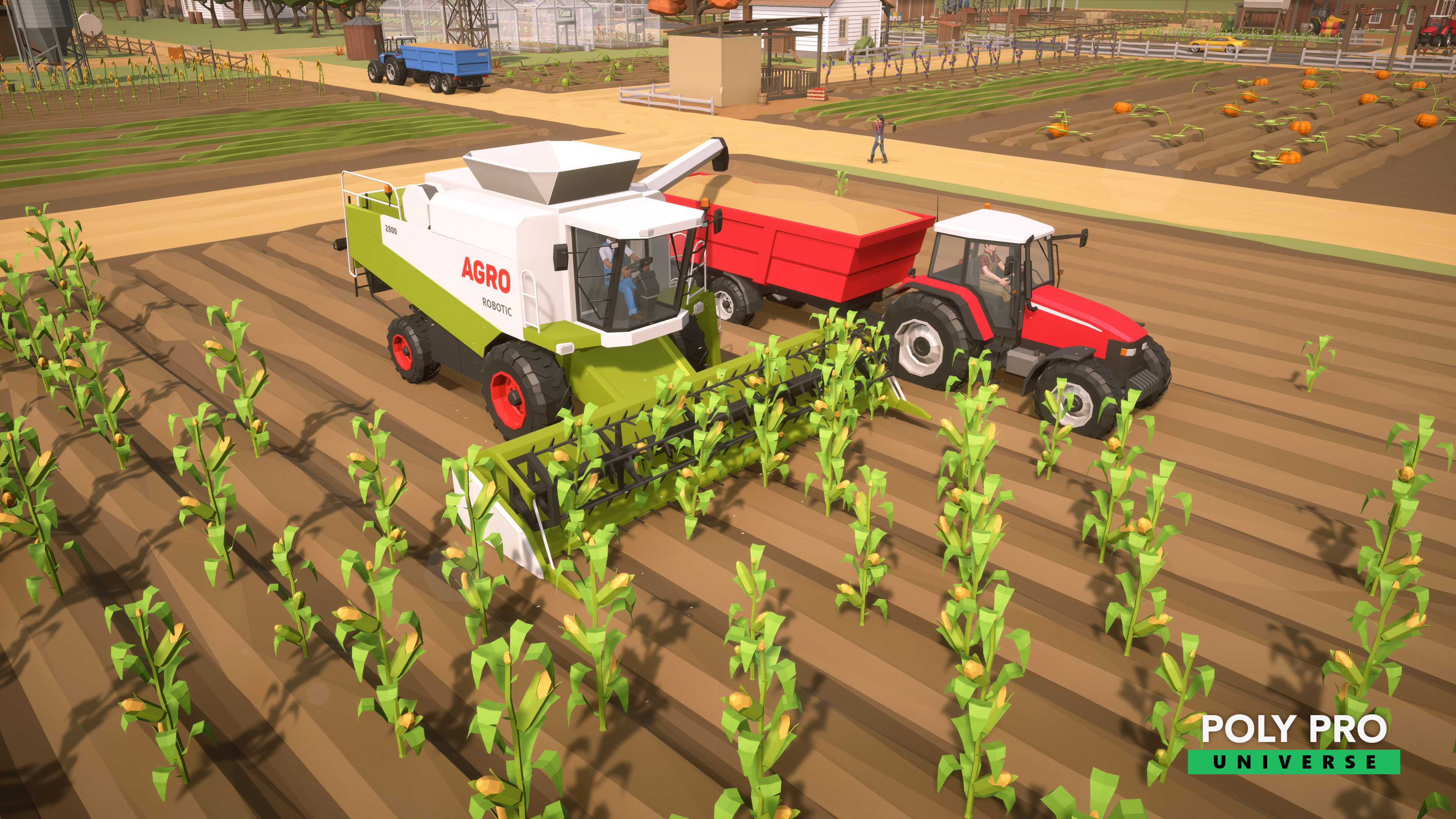 Poly Pro Universe - Low Poly City World Assets Low-poly 3D model_58