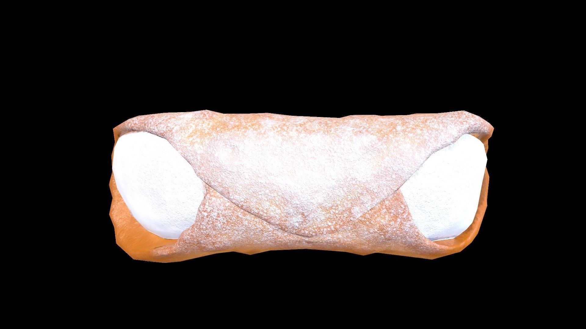 CannolisPlain Low-poly 3D model_5