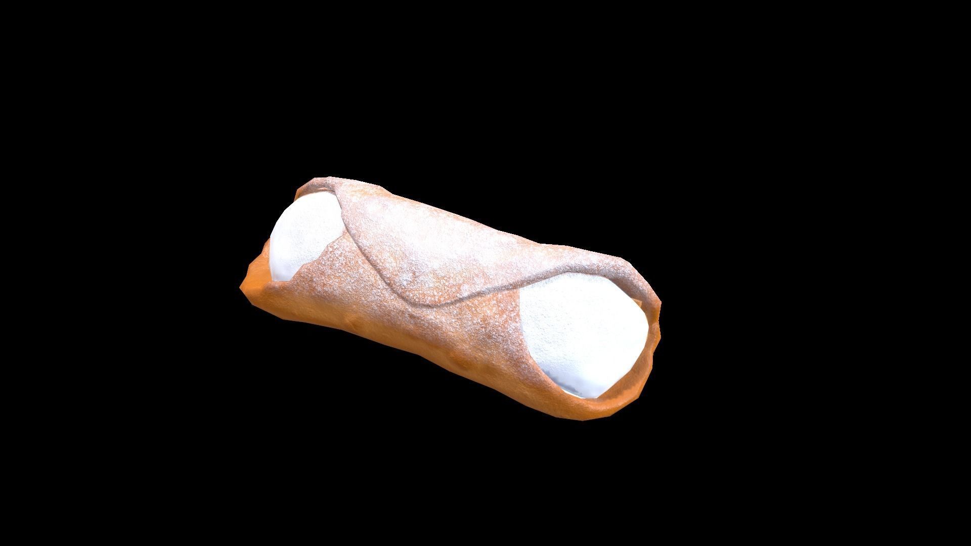 CannolisPlain Low-poly 3D model_3