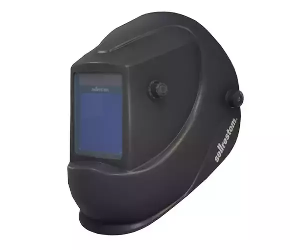 Welding mask 3d model Low-poly Low-poly 3D model