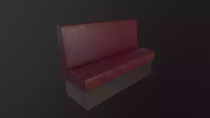 Old Sofa 3D Model