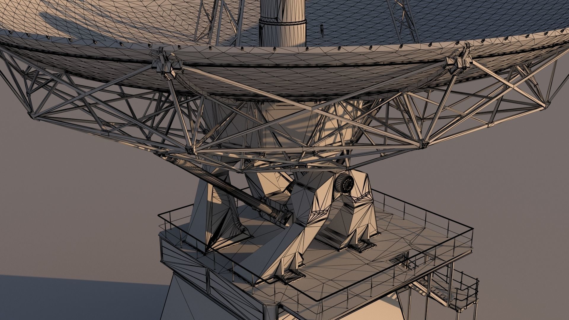 satellite dish 3D model_21