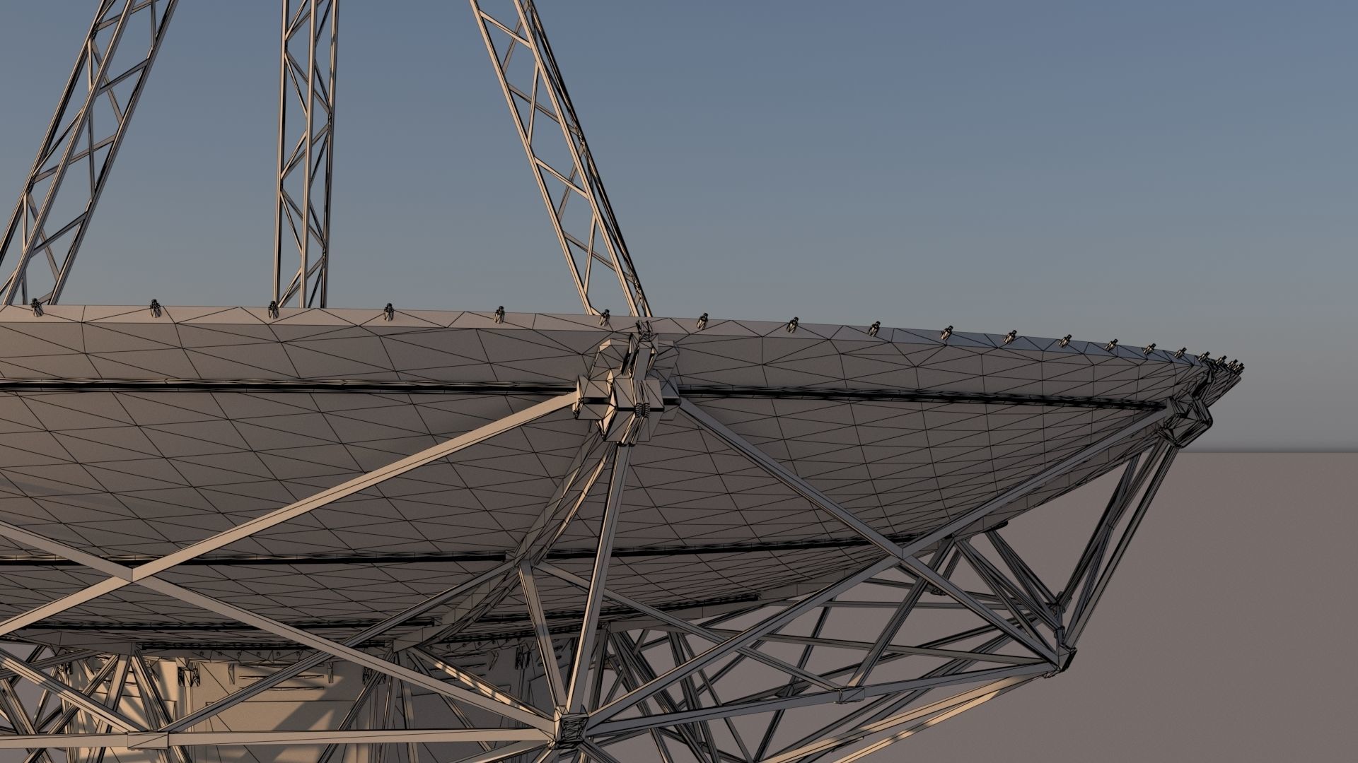 satellite dish 3D model_23