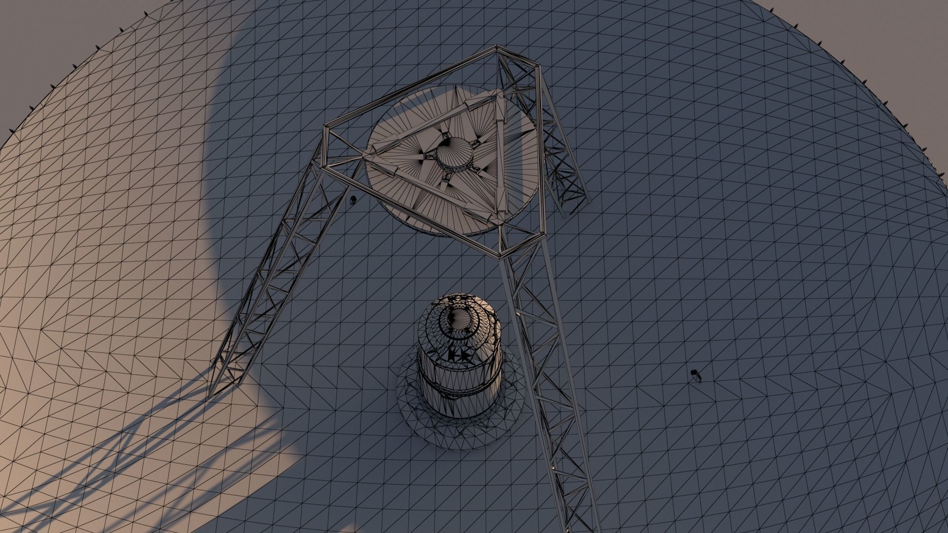 satellite dish 3D model_25