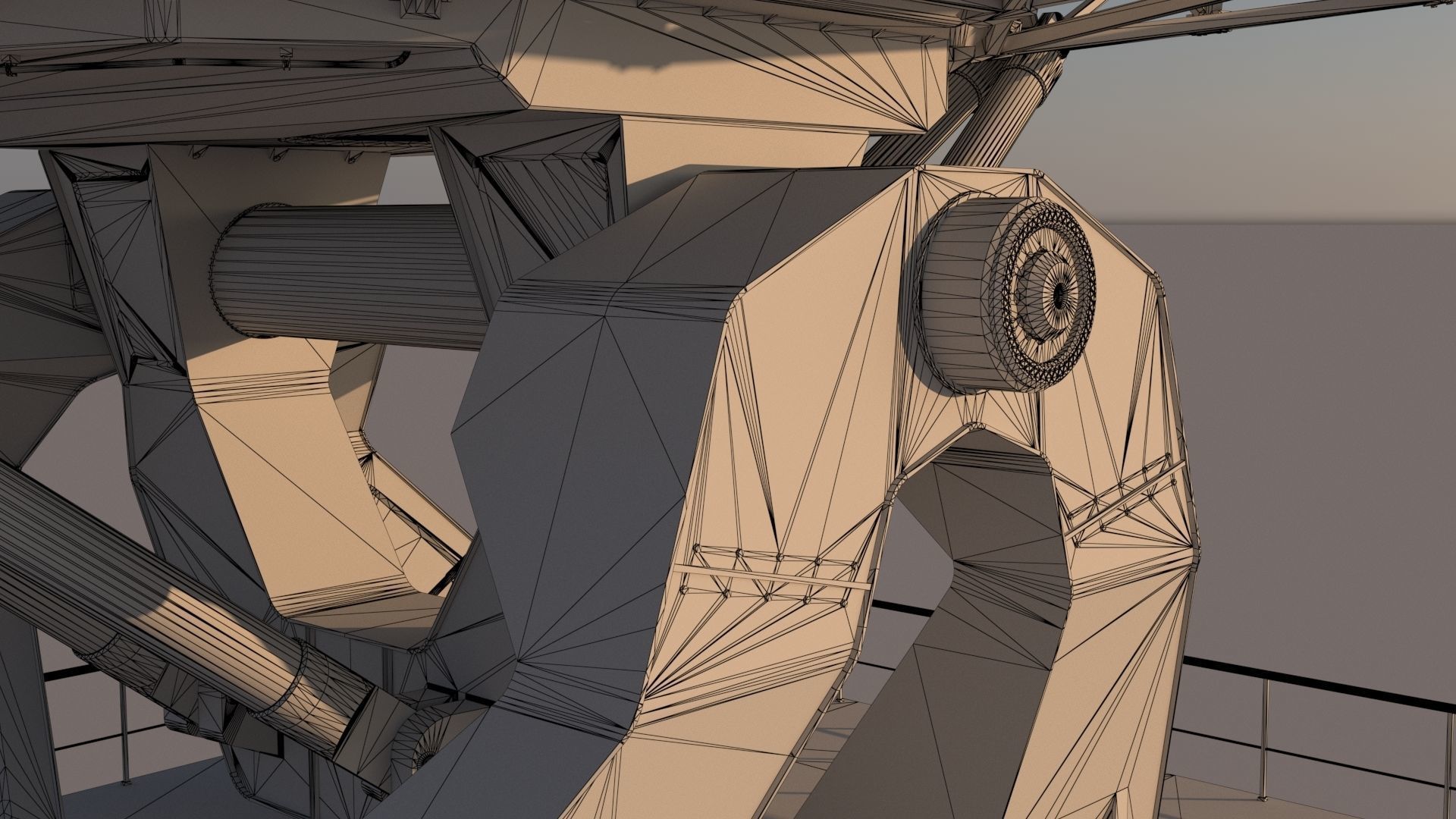 satellite dish 3D model_28