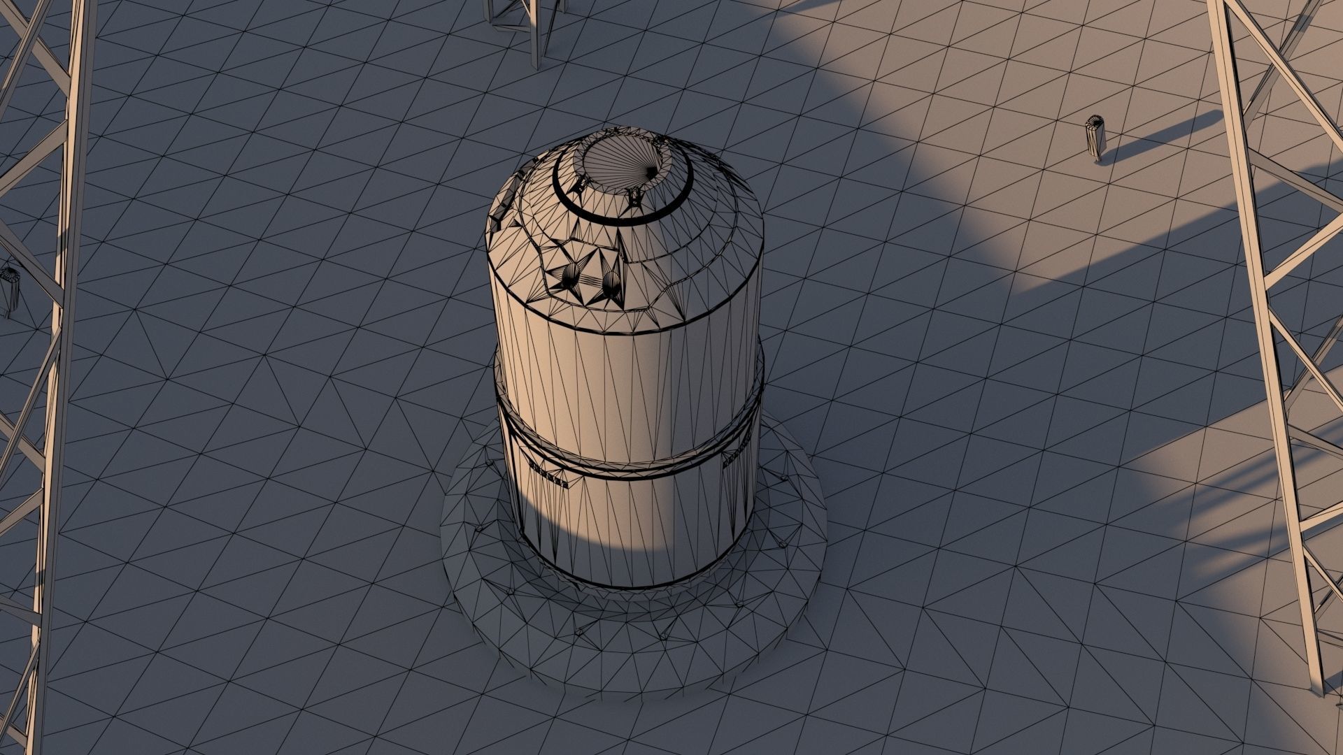 satellite dish 3D model_24