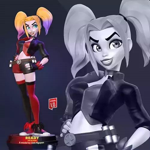 Harley Quinn Stylized