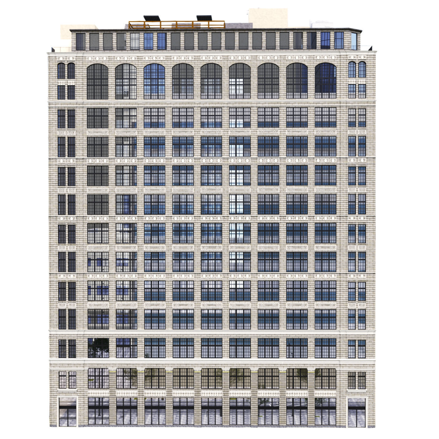 Building 475 10th Ave New York 3D model_1