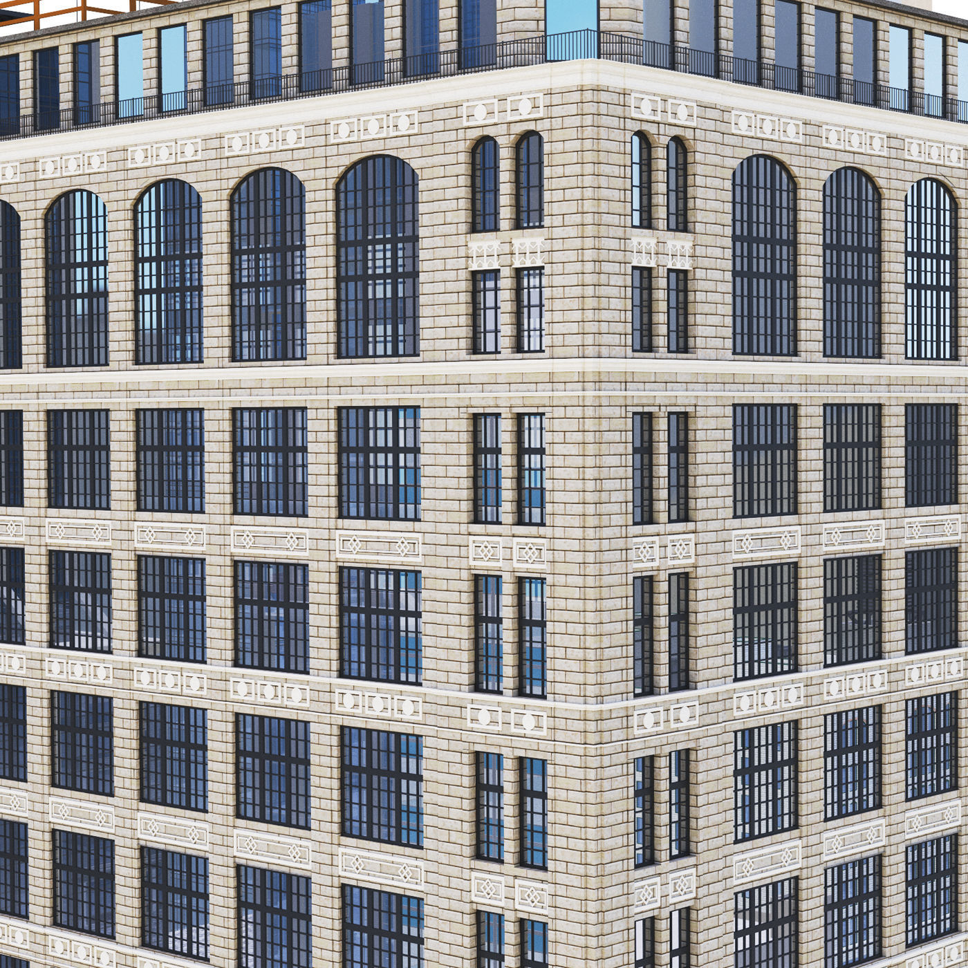 Building 475 10th Ave New York 3D model_4