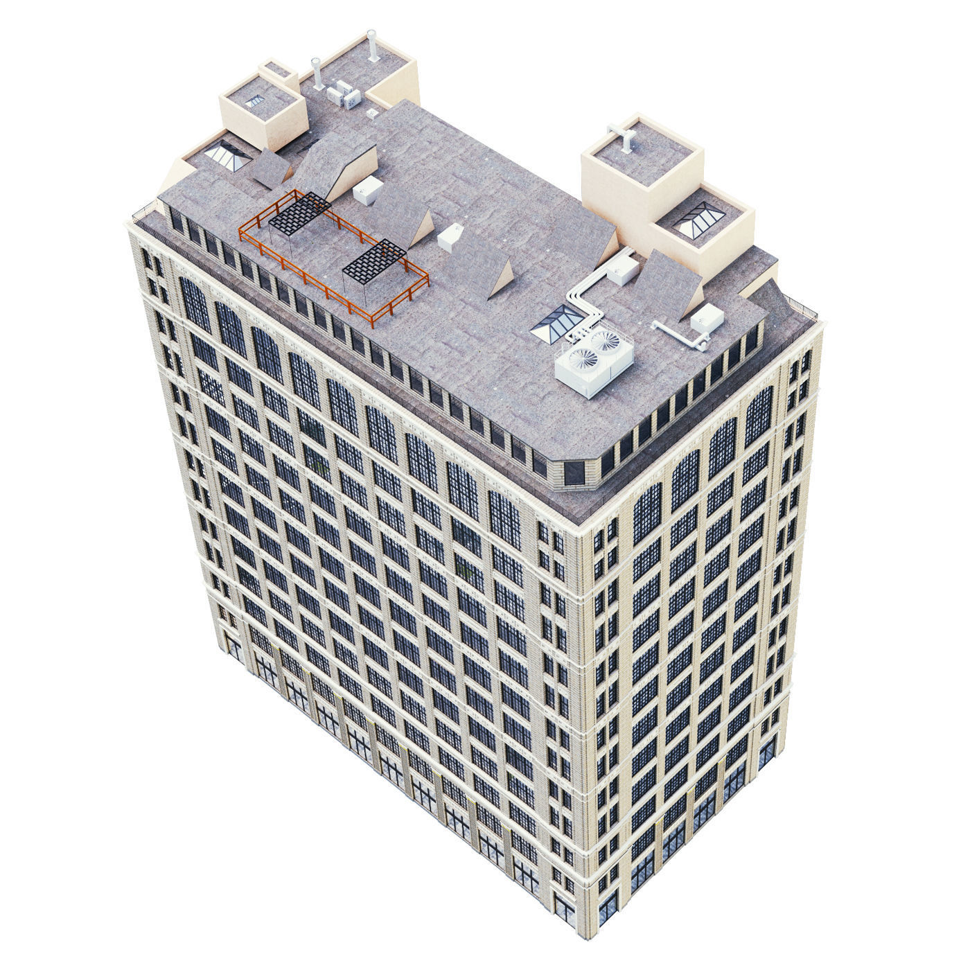 Building 475 10th Ave New York 3D model_2