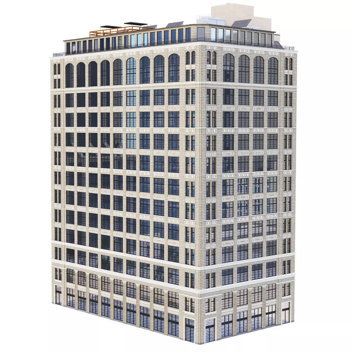 Building 475 10th Ave New York 3D model_0