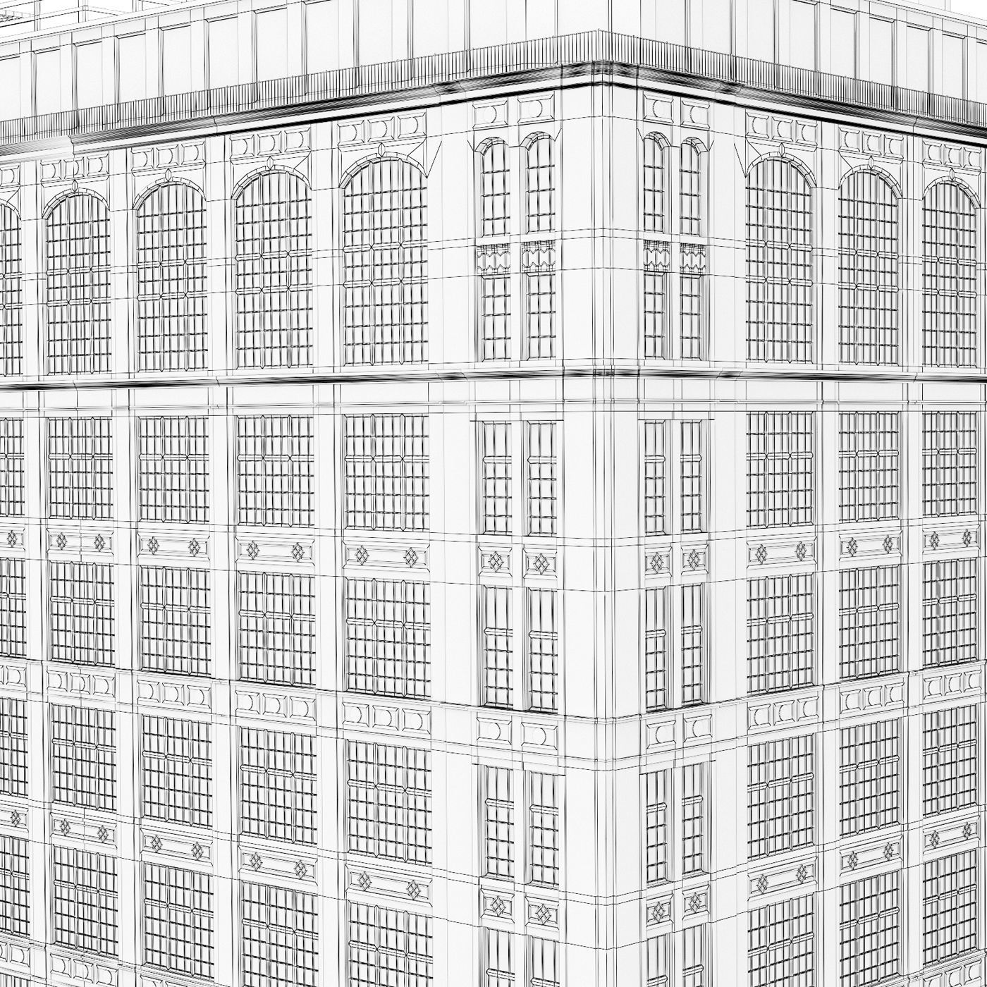 Building 475 10th Ave New York 3D model_9