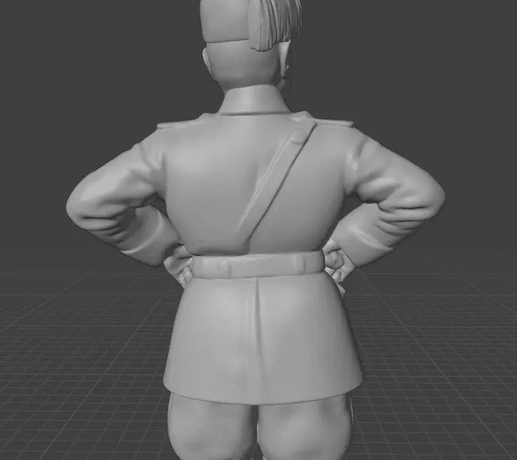 Benito Mussolini 3D print model_8