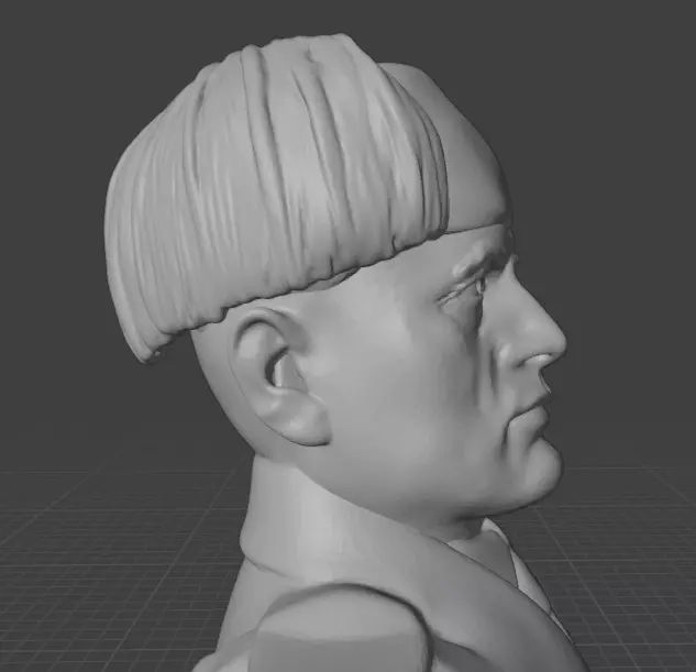 Benito Mussolini 3D print model_21