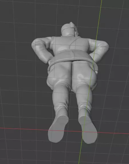 Benito Mussolini 3D print model_16