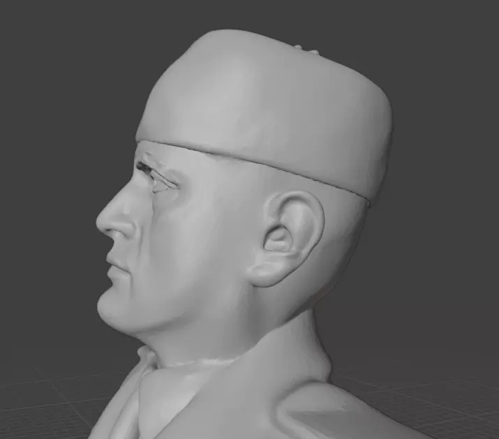 Benito Mussolini 3D print model_18