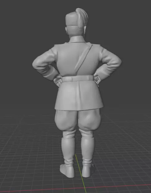 Benito Mussolini 3D print model_22