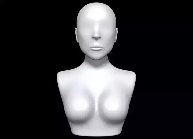 Mannequin Head 3D model