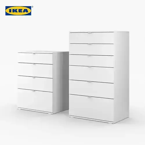 Ikea VIHALS drawers set