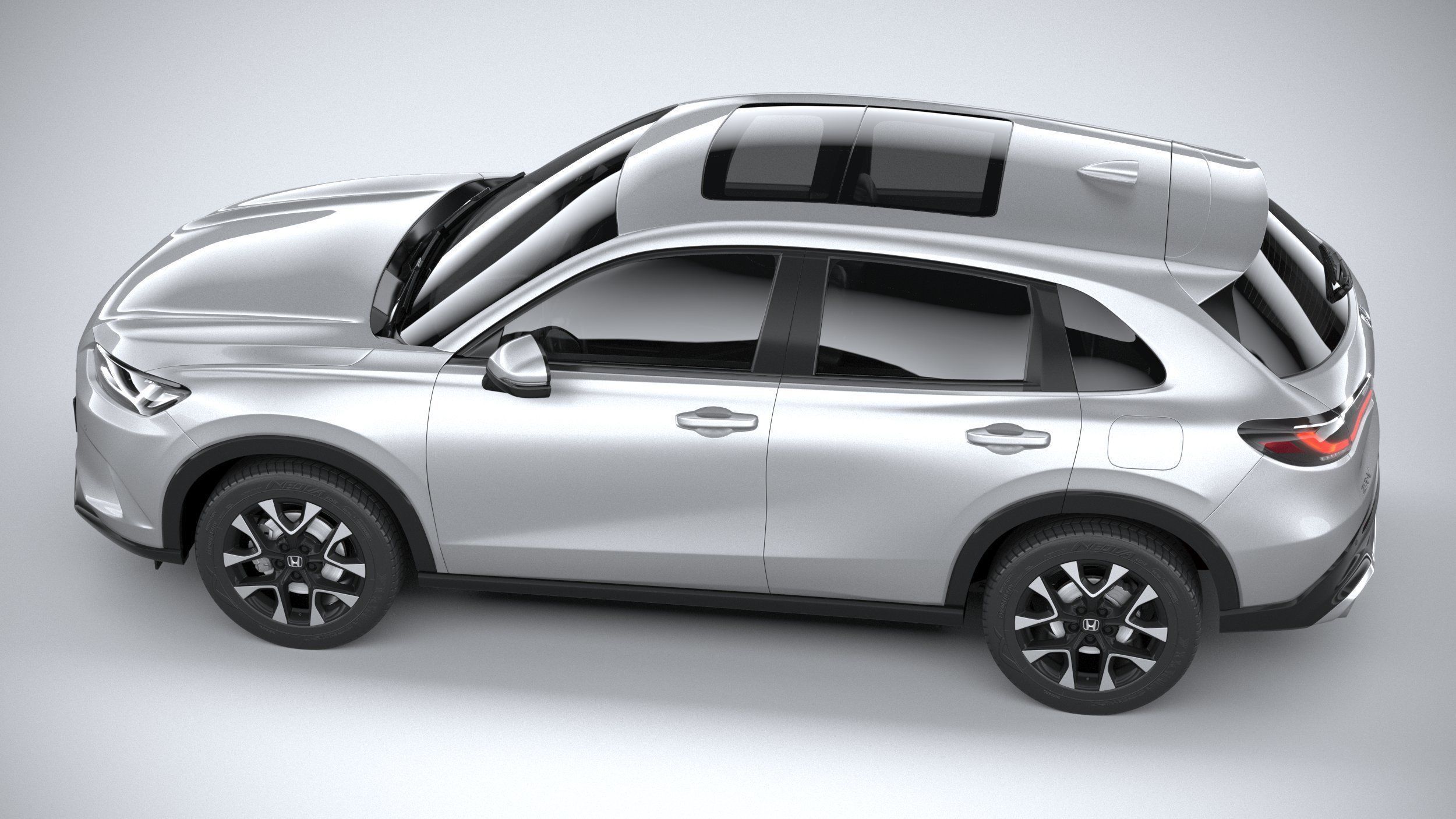 Acura ZR-V base 2024 3D model_9