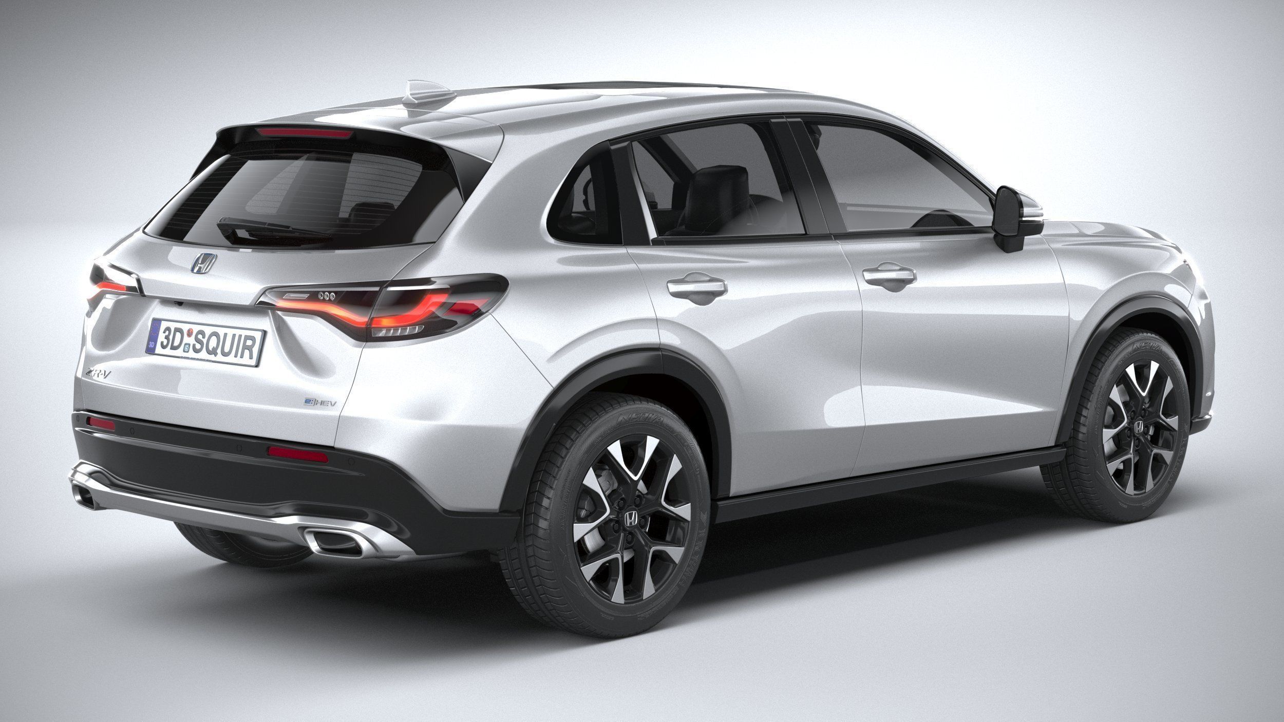 Acura ZR-V base 2024 3D model_17