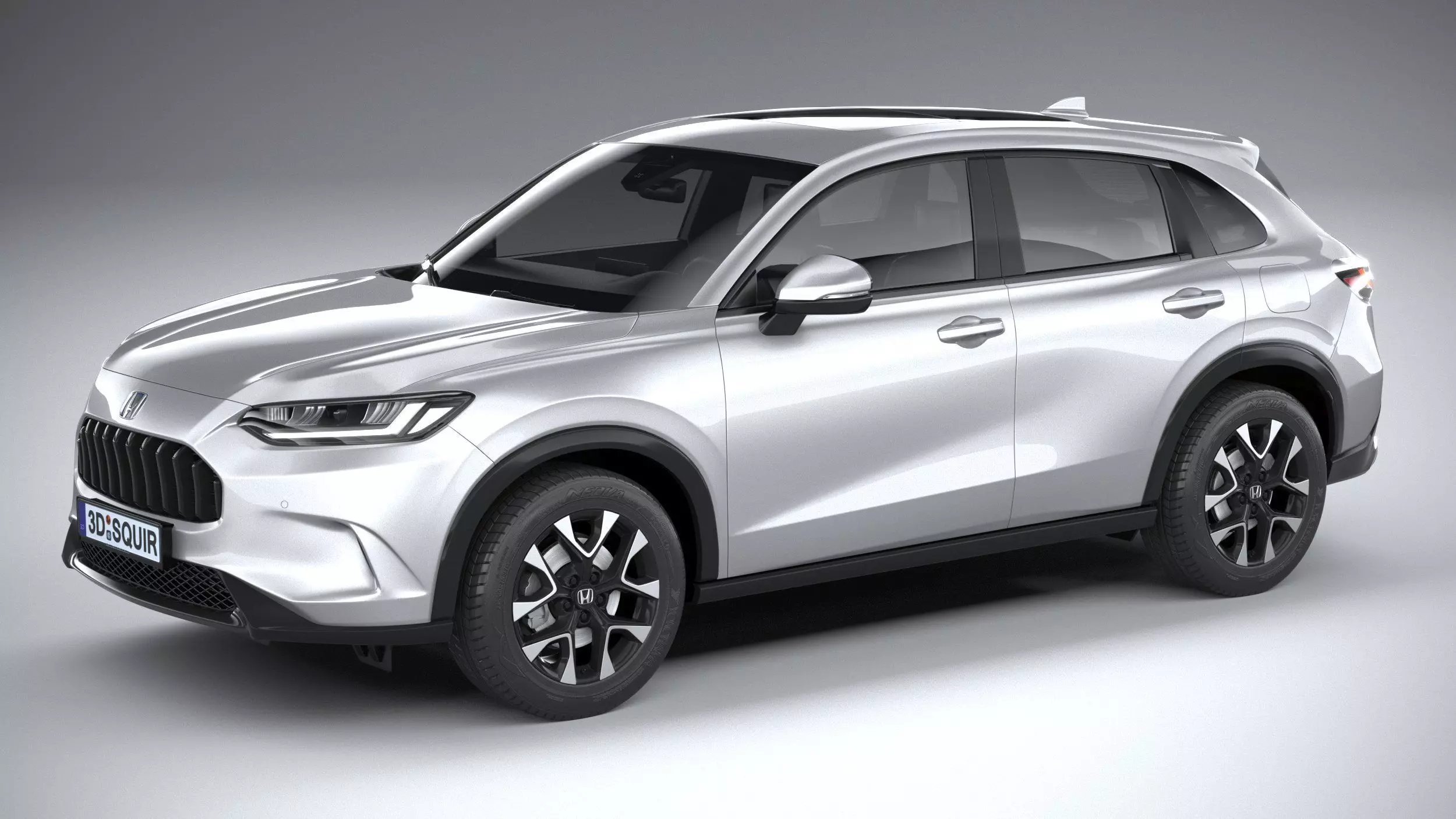 Acura ZR-V base 2024 3D model_0