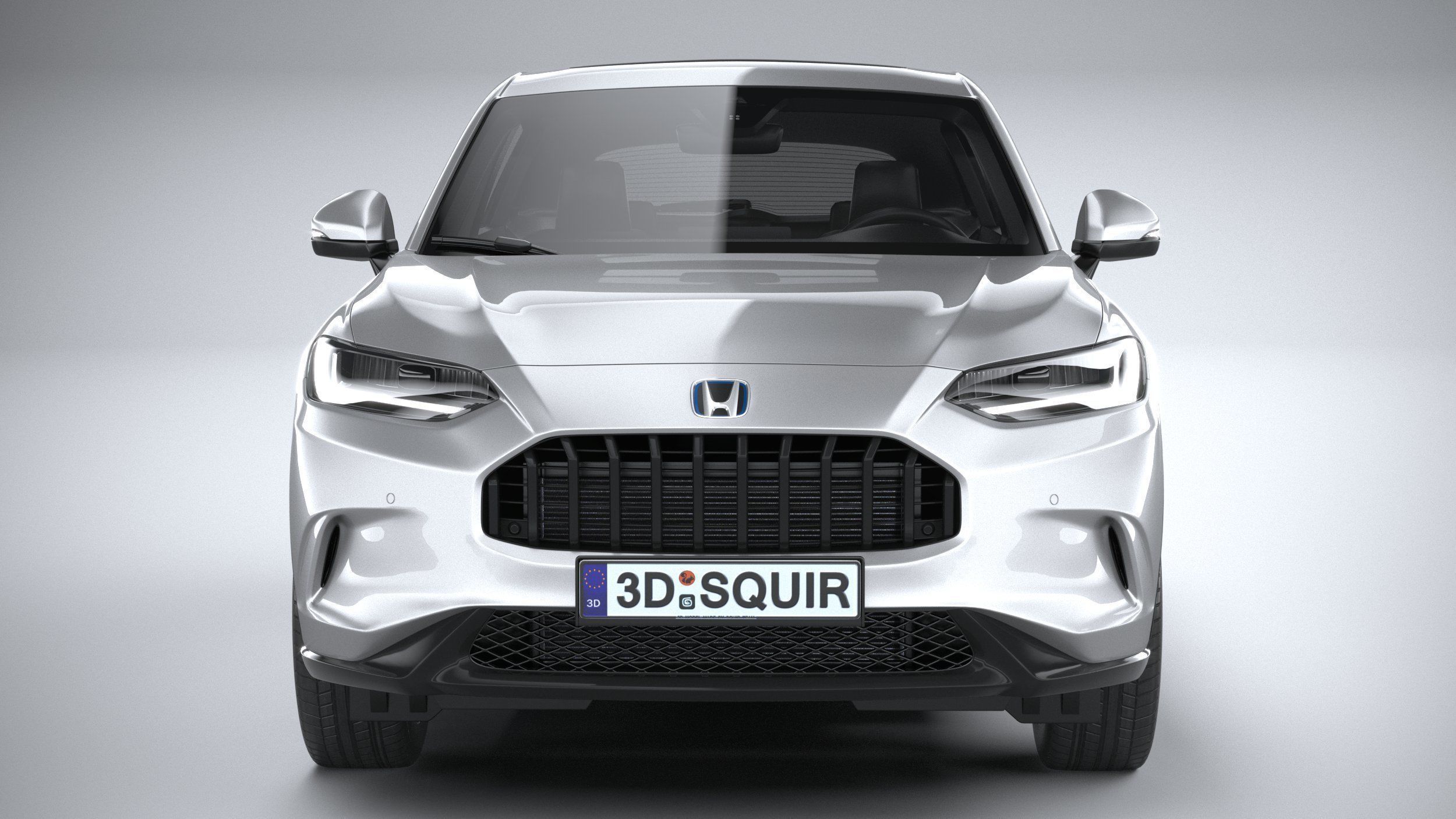 Acura ZR-V base 2024 3D model_13