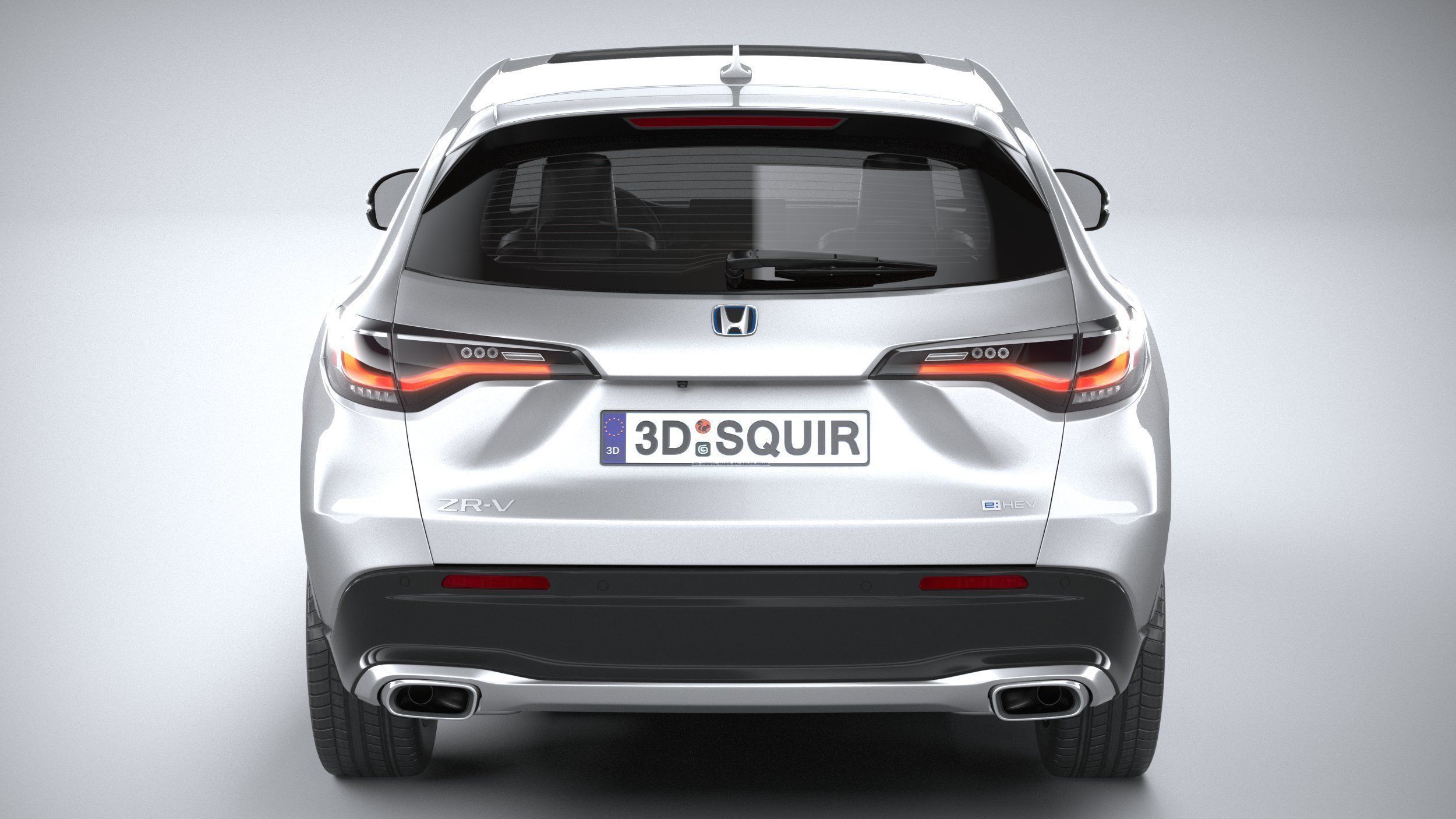 Acura ZR-V base 2024 3D model_4