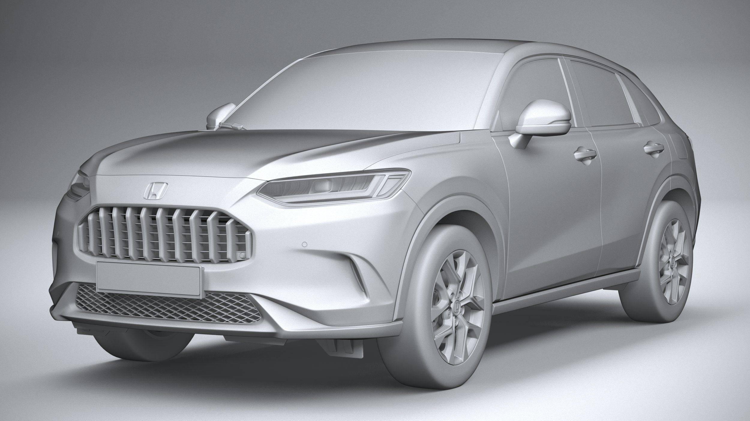 Acura ZR-V base 2024 3D model_20