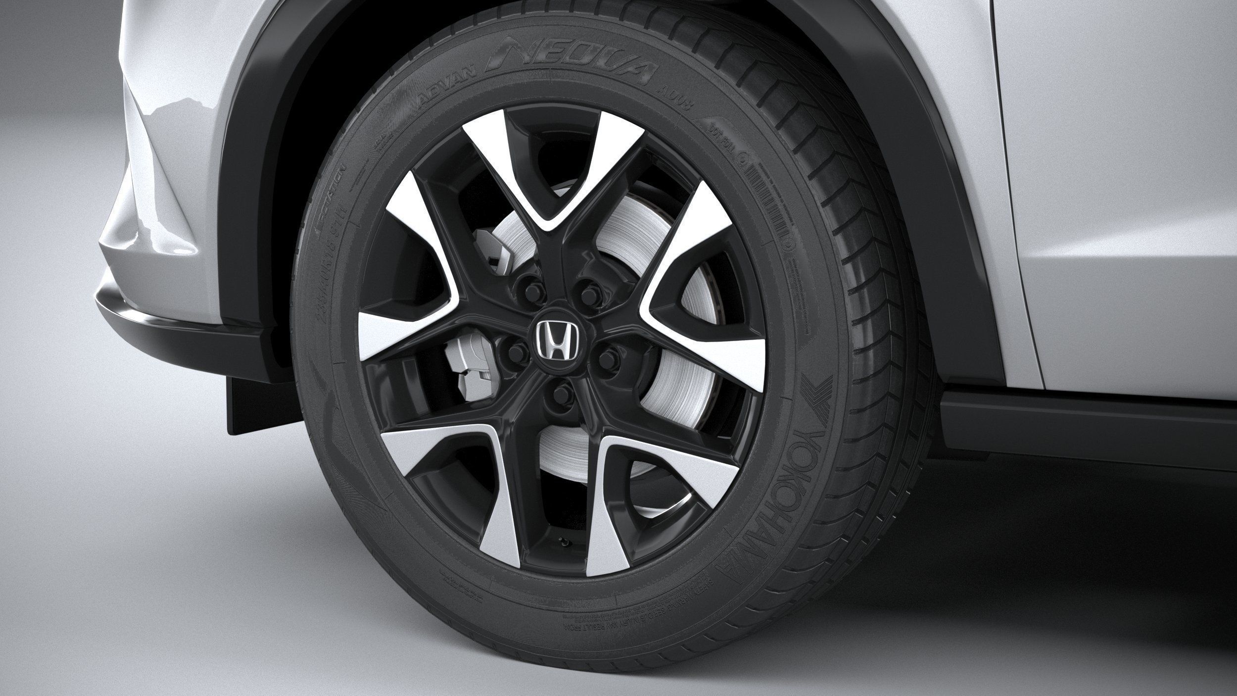 Acura ZR-V base 2024 3D model_16