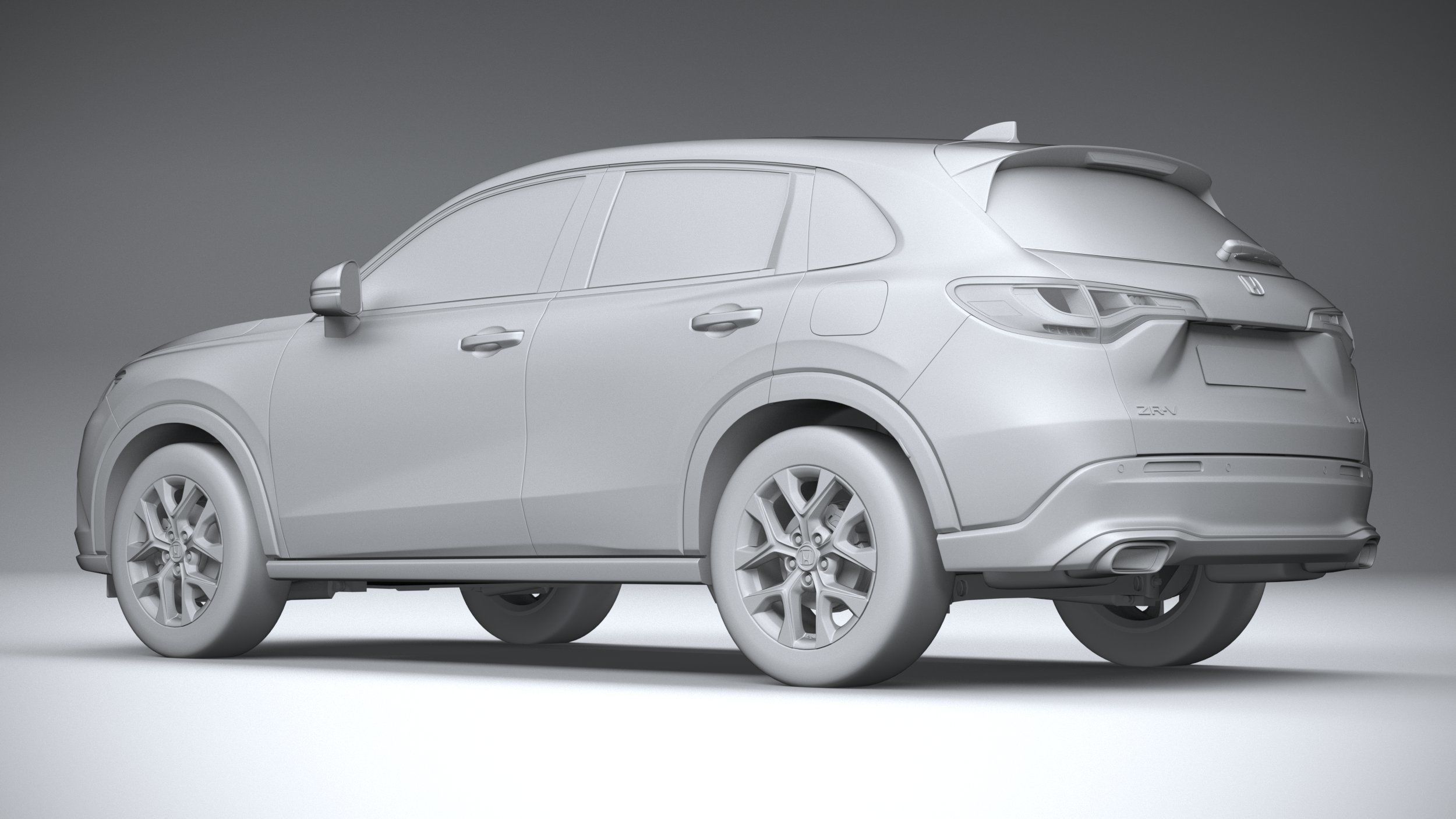 Acura ZR-V base 2024 3D model_21