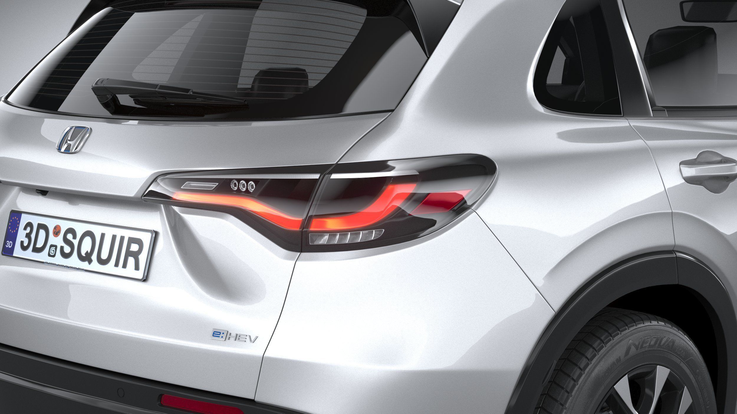 Acura ZR-V base 2024 3D model_18