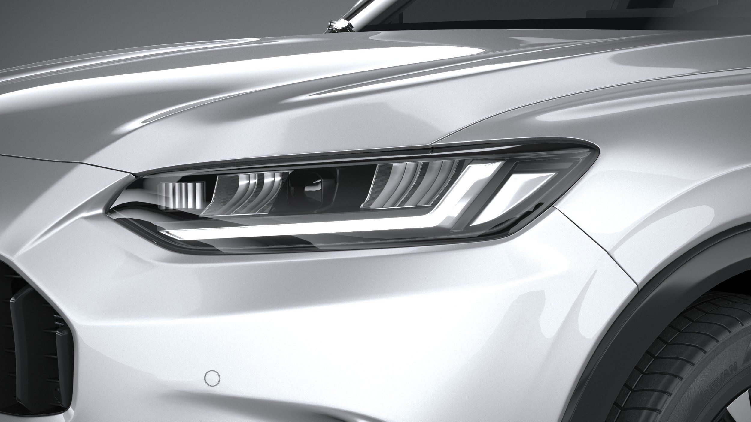 Acura ZR-V base 2024 3D model_14