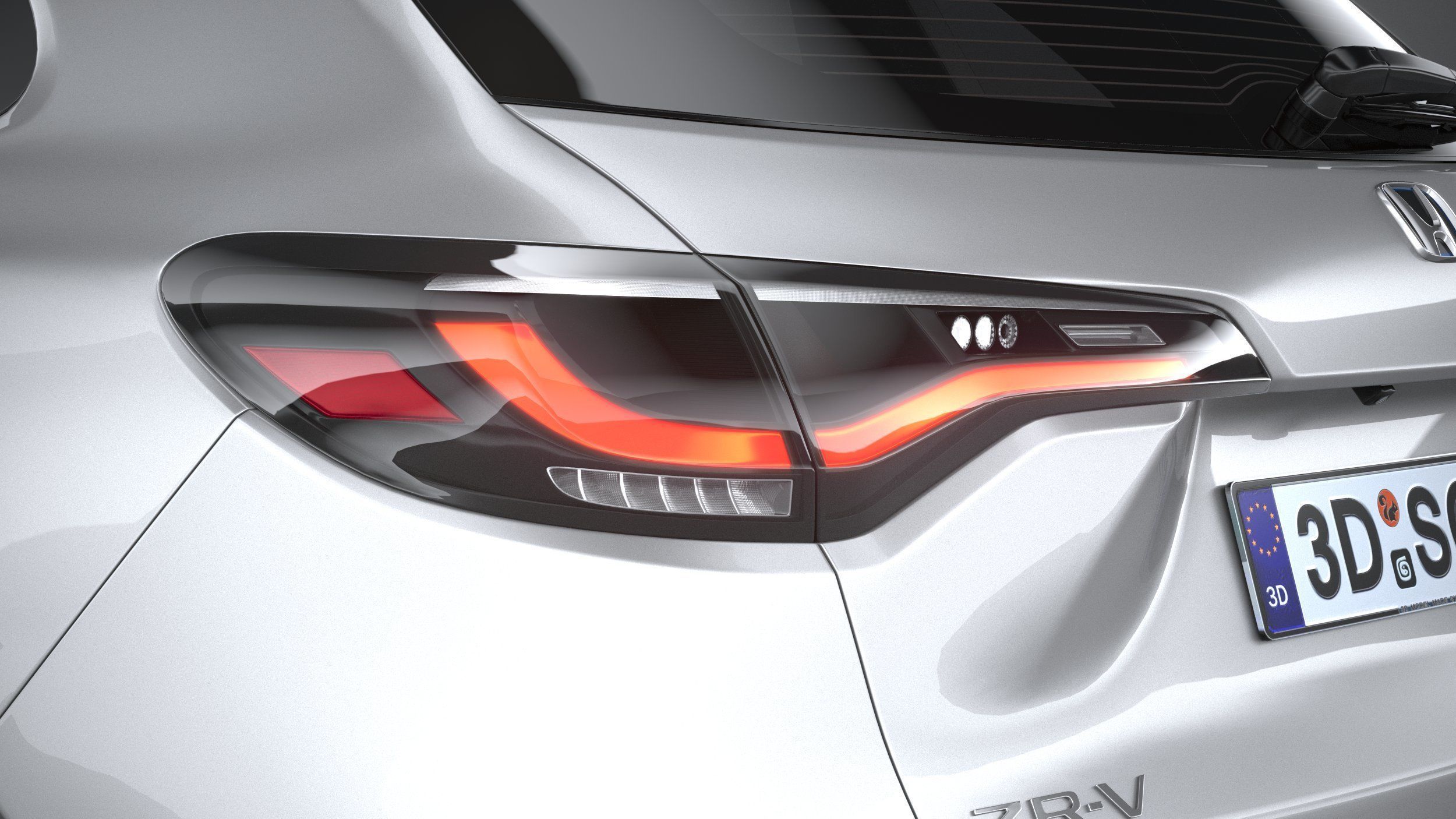 Acura ZR-V base 2024 3D model_15