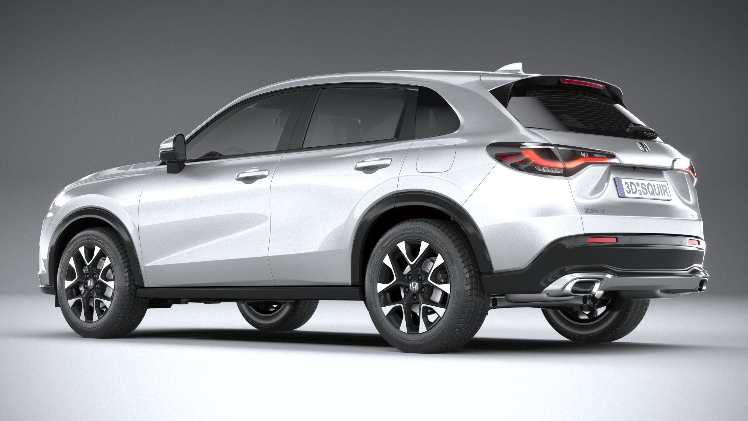 Acura ZR-V base 2024 3D model_5