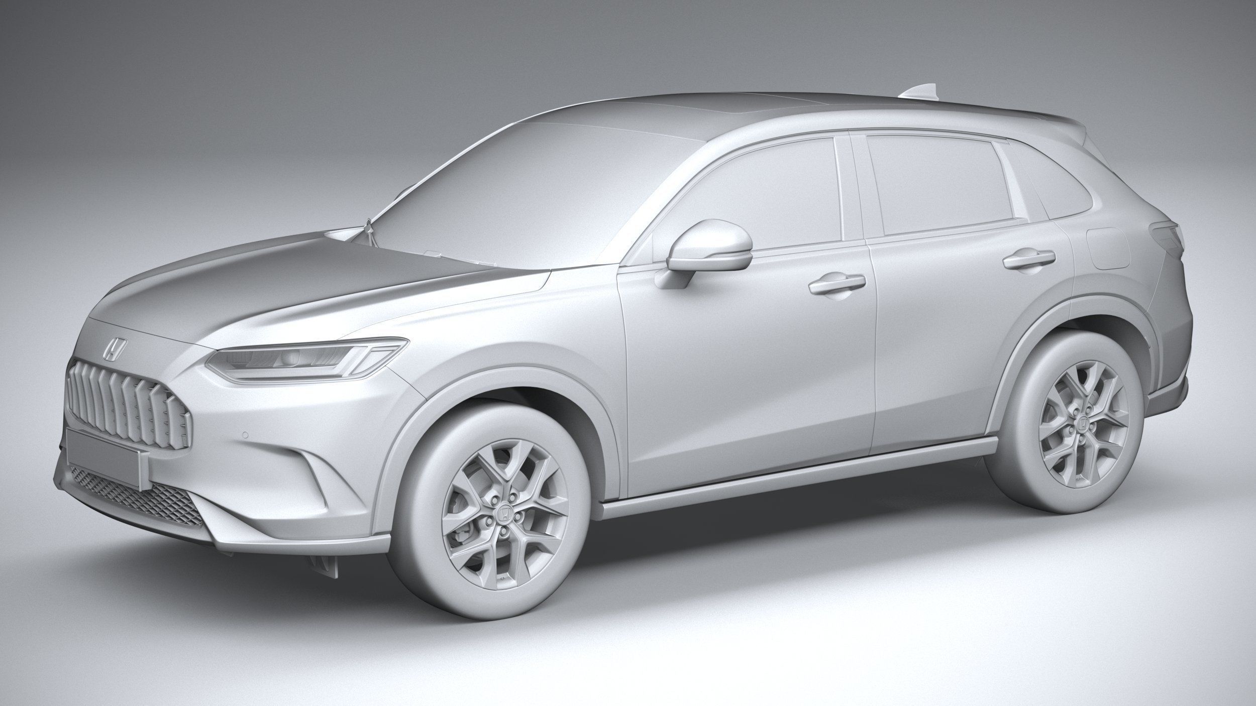 Acura ZR-V base 2024 3D model_19