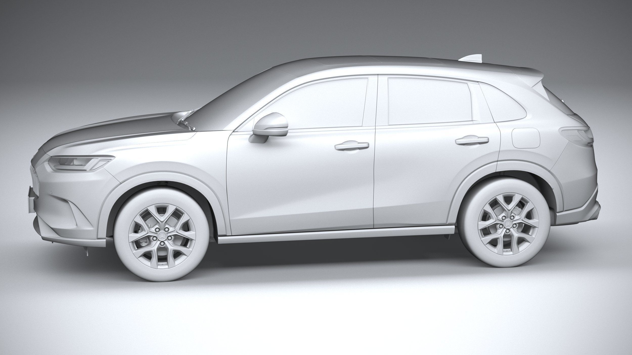 Acura ZR-V base 2024 3D model_22