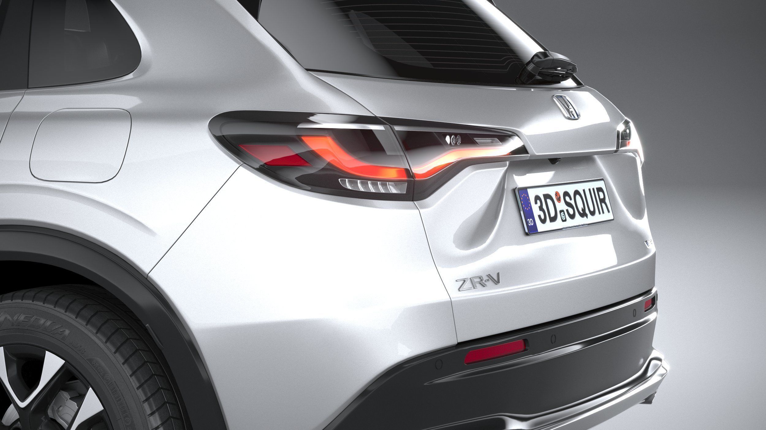 Acura ZR-V base 2024 3D model_6