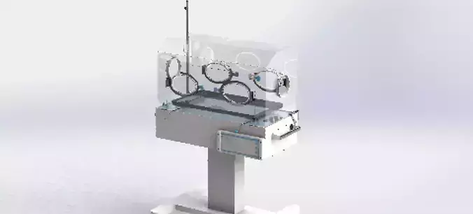 Baby Incubator 3D print model