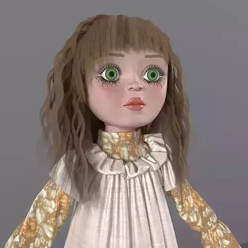 Porcelain Girl Doll People Figure
