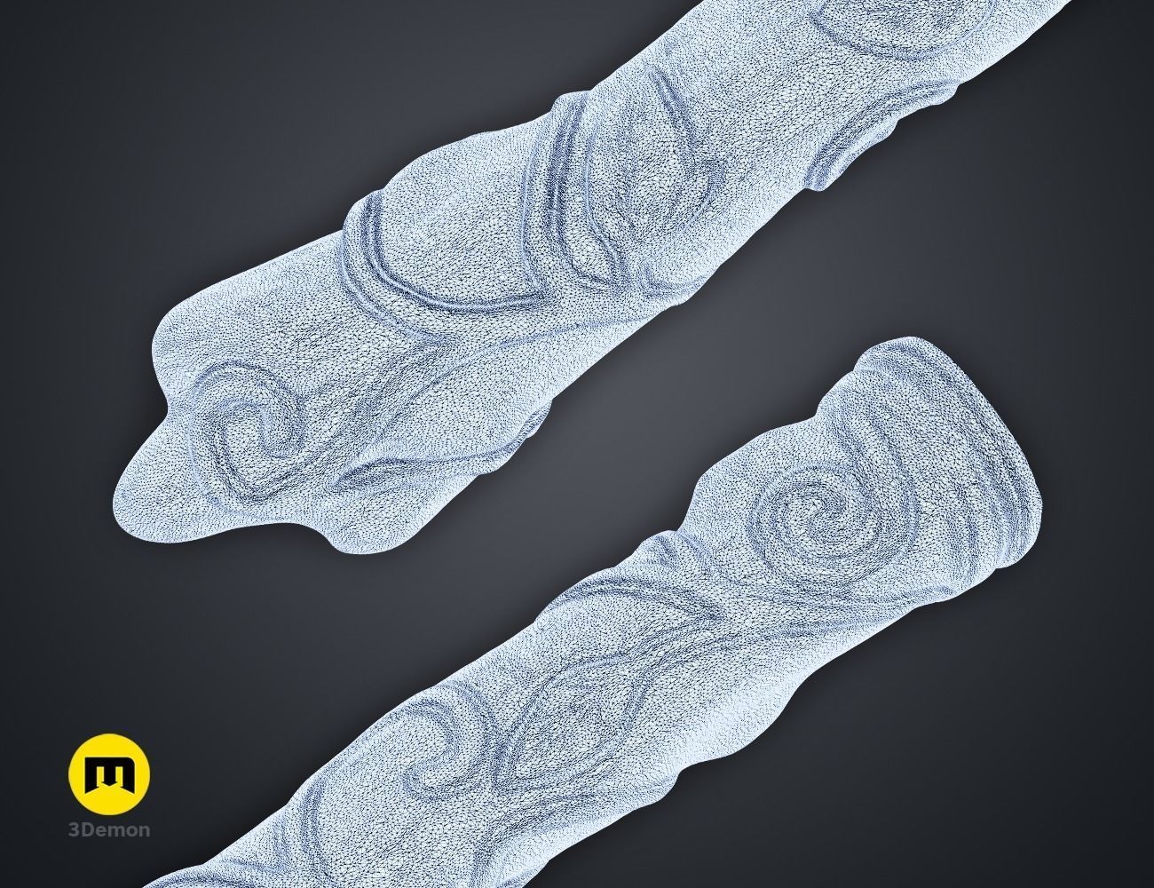 Hogwarts Legacy Wands Bundle 3D print model_19