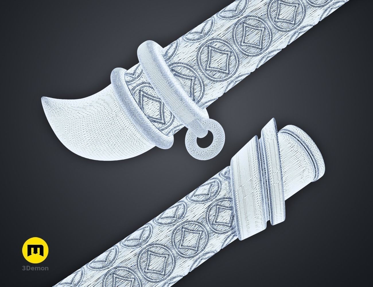 Hogwarts Legacy Wands Bundle 3D print model_31