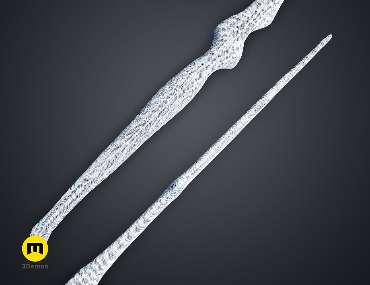 Hogwarts Legacy Wands Bundle 3D print model_39