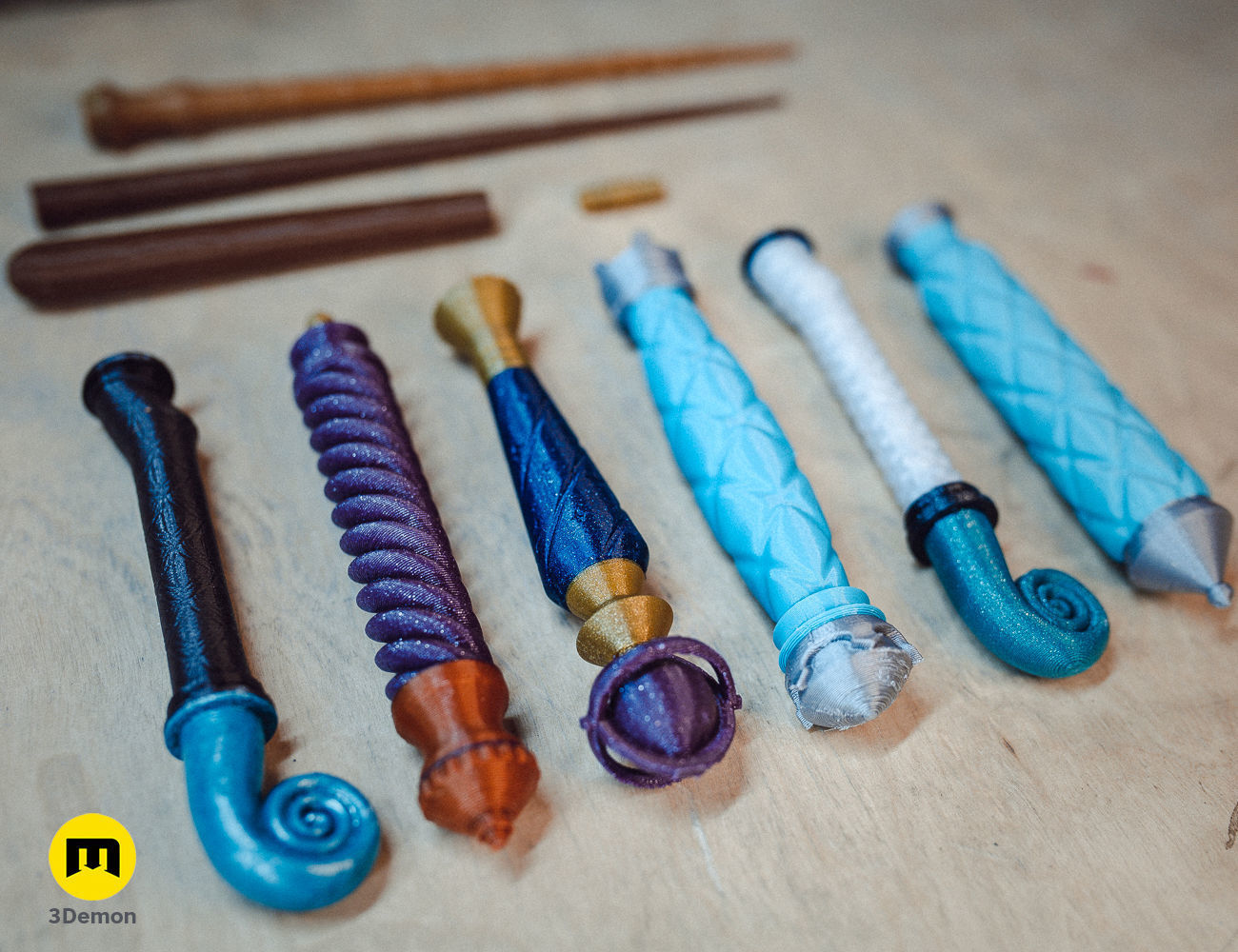 Hogwarts Legacy Wands Bundle 3D print model_3